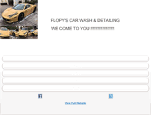 Tablet Screenshot of flopysautodetail.com